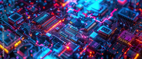 Technology Abstract  Ai Processing Circuits  Technology Abstract Background