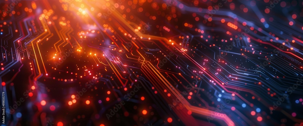 Technology Abstract, Ai Fractal Circuits, Technology Abstract Background Technology Abstract, Ai Fractal Circuits, Technology Abstract Background
