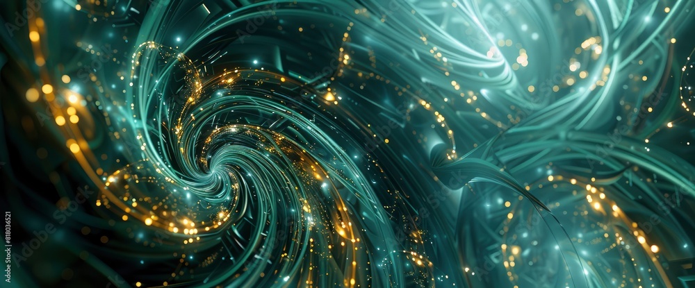 Technology Abstract, Ai Fractal Nodes, Technology Abstract Background Technology Abstract, Ai Fractal Nodes, Technology Abstract Background