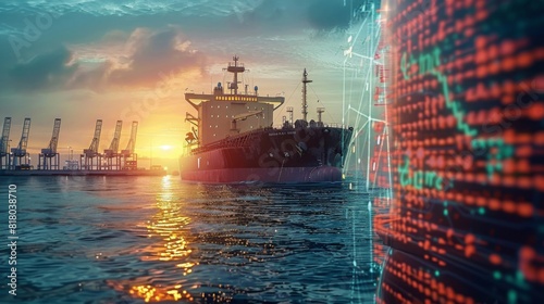 Illustrate a scene of cybersecurity experts conducting vulnerability assessments and implementing robust defenses to safeguard critical systems onboard ships and at port facilities --ar 16:9 photo