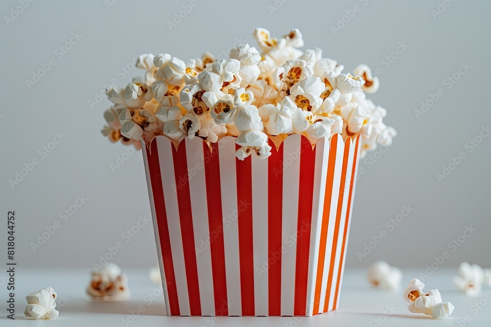 Full popcorn in classic popcorn box
Full popcorn in classic popcorn box
