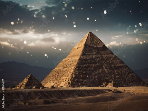 Ancient Wonders  Mysterious Pyramids in a Mystical Landscape