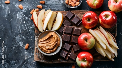 Healthy Autumn Snack Platte...