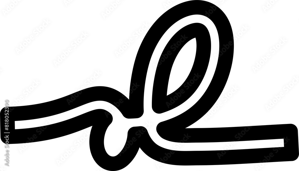 Bold curved lines, strokes and doodles Bold curved lines, strokes and doodles