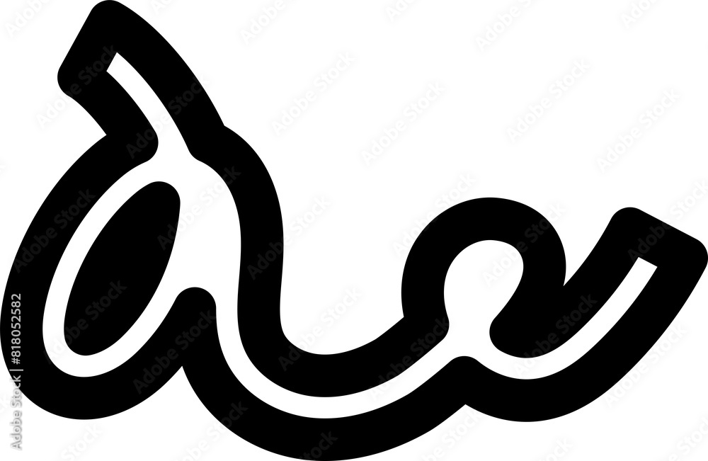 Bold curved lines, strokes and doodles Bold curved lines, strokes and doodles