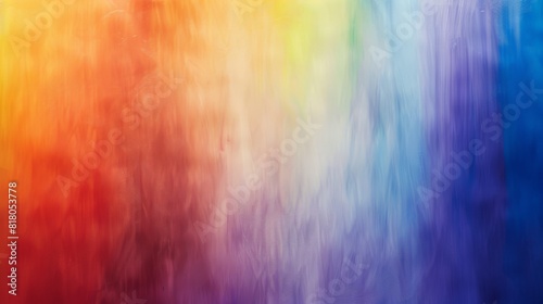 A photorealistic close-up of a rainbow gradient wallpaper with a smooth