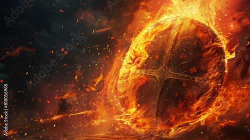 A legendary shield ablaze with protective fire, vaporizing incoming hazards, a true relic of defense photo
