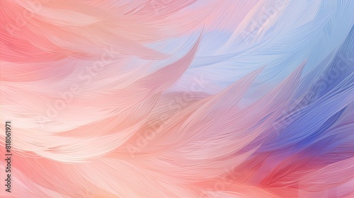 Soft gradient background with painterly brushstroke textures