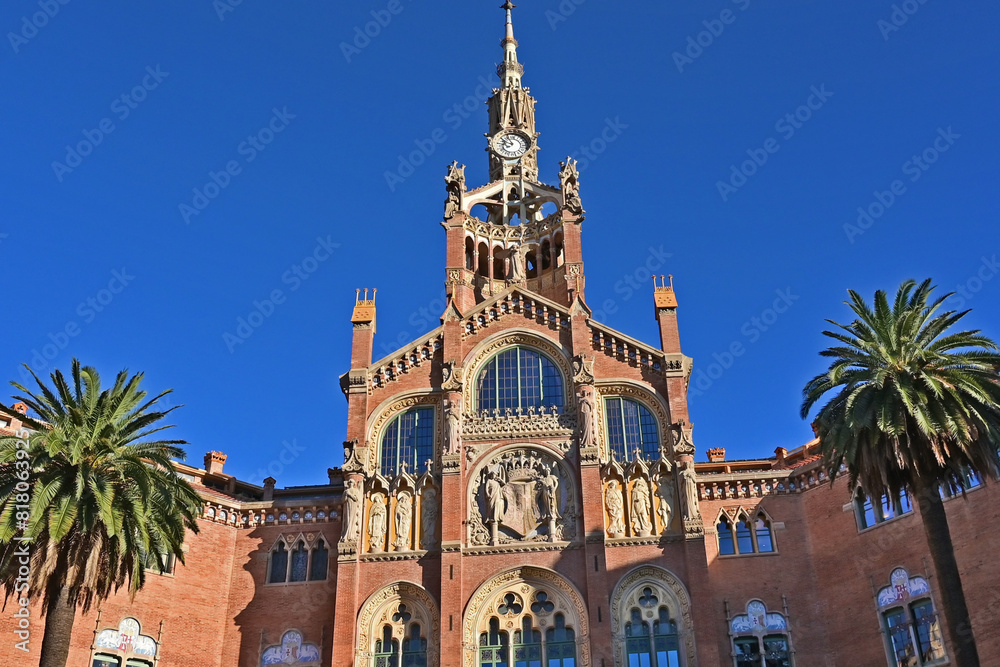 Barcellona, Recinte Modernista de Sant Pau - Catalogna, Spagna Barcellona, Recinte Modernista de Sant Pau - Catalogna, Spagna