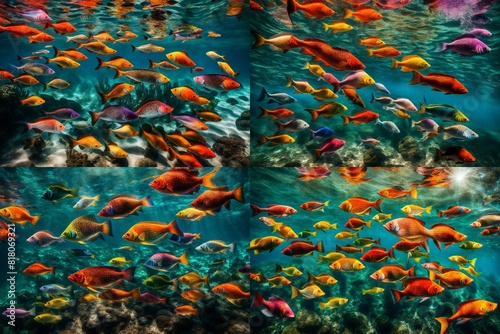 fish in the aquarium