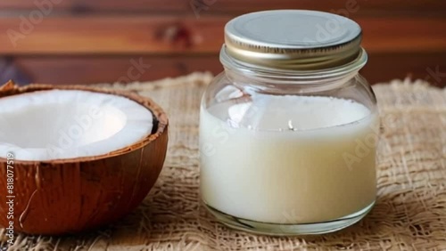 coconut and coconut oil