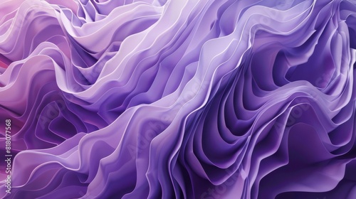 The image is a purple wave with a lot of detail