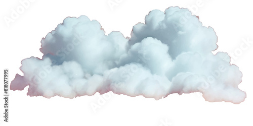 Vector realistic white soft cutout clean cumulus cloudscape cut out specials fog on transparent background.