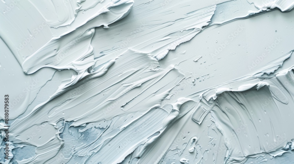 Aabstract background with white brushstrokes of oil painting thick paint texture Aabstract background with white brushstrokes of oil painting thick paint texture