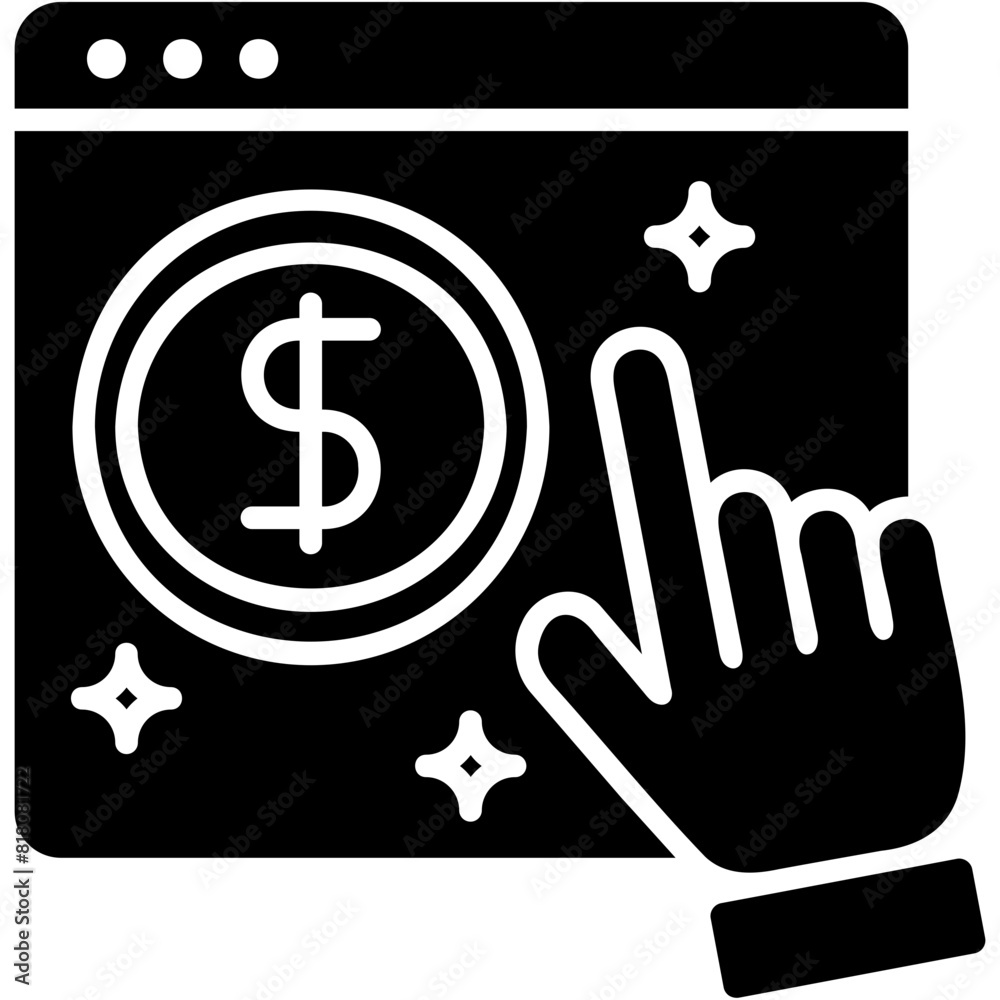 Pay Per Click Icon Pay Per Click Icon