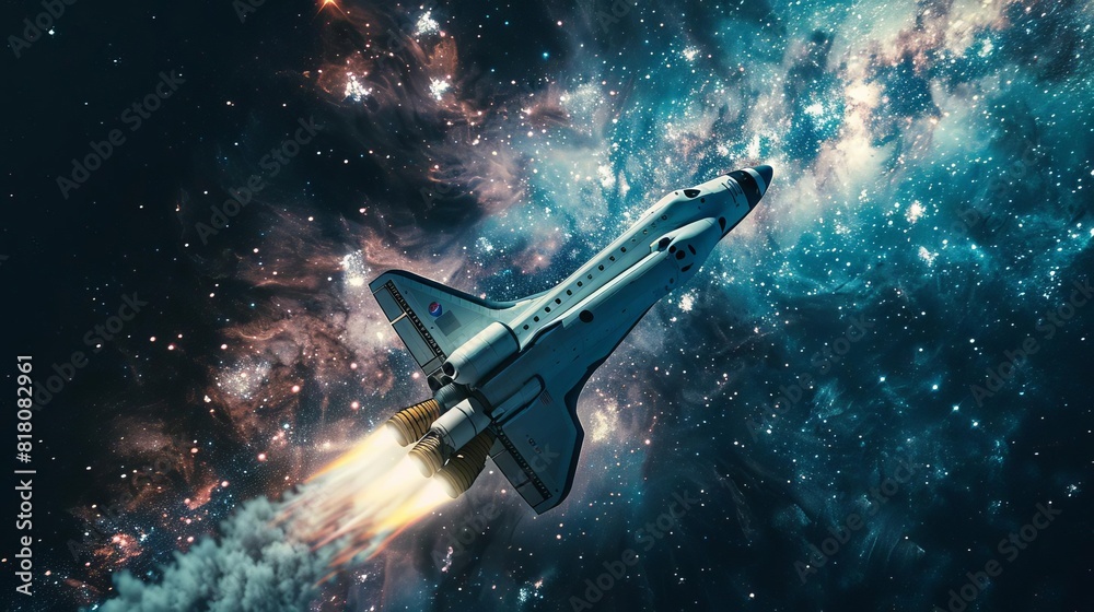 Space exploration planning with scientists using advanced technology, ambitious and futuristic Space exploration planning with scientists using advanced technology, ambitious and futuristic
