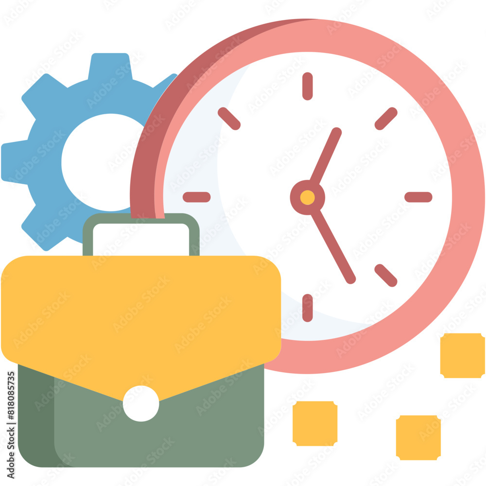 Working Hours Icon Working Hours Icon