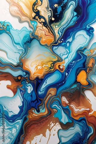 Generative AI's Liquid Paint A Burst of Vibrant Hues