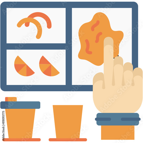 Self-Service Food Icon