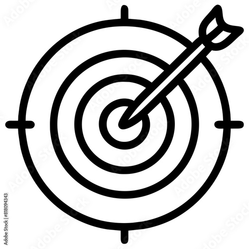 Goal Bullseye Icon