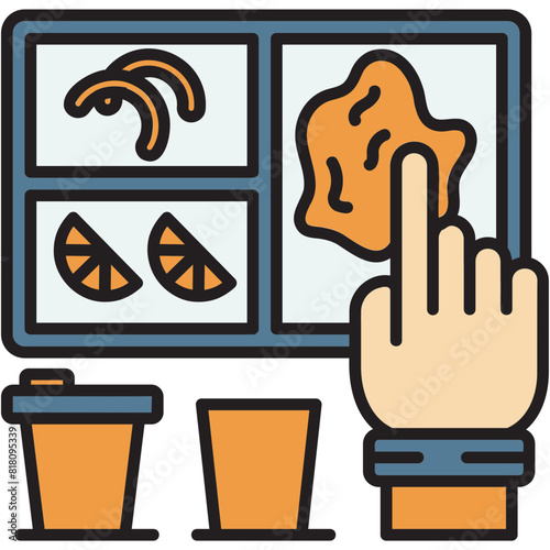 Self-Service Food Icon