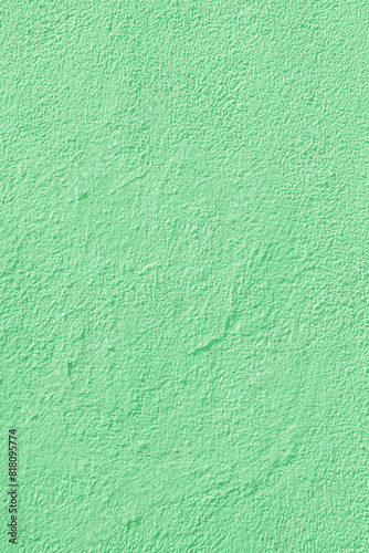 Green plaster texture. Abstract construction design background.