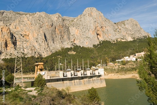 Hydro Electric Station In Spain