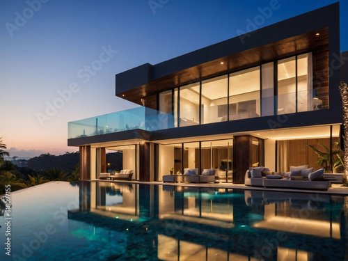 Digital Art Masterpiece  Spectacular Luxury Villa Design