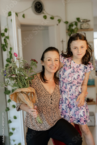 Muttertag - Mutter mit Tochter, 10 Jahre