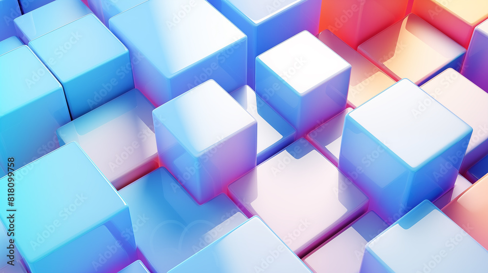 Background design, abstract geometric blocks Background design, abstract geometric blocks