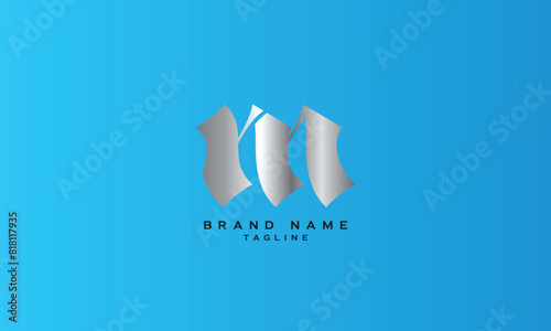 RNM, RMN, NRM, NMR, MNR, MRN, RN, NR, RM, MR, Abstract initial monogram letter alphabet logo design