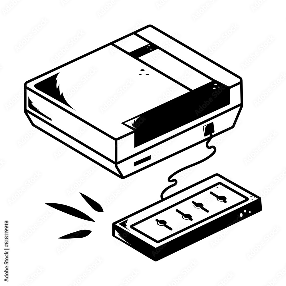 Download hand drawn icon of an editing console Download hand drawn icon of an editing console
