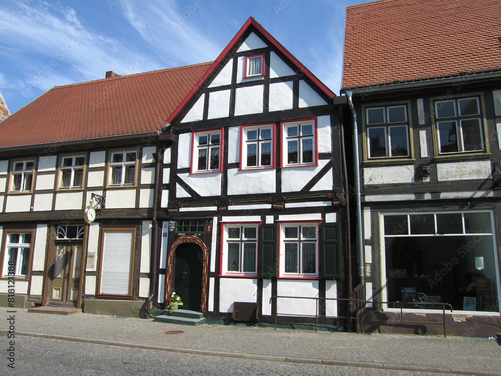 Fachwerkhäuser in Tangermünde Fachwerkhäuser in Tangermünde
