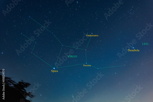 Constellation Guide  How to find   Virgo  spica  Spring season 