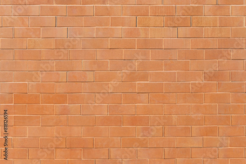 Modern red tile brick wall texture