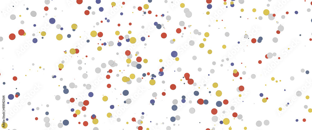Multicolor confetti abstract background with a lot of falling pieces, isolated on a white background. Multicolor confetti abstract background with a lot of falling pieces, isolated on a white background.