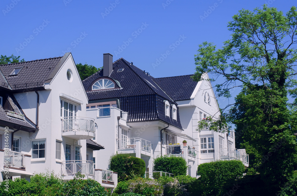Beautiful resort architecture on the Baltic Sea Beautiful resort architecture on the Baltic Sea