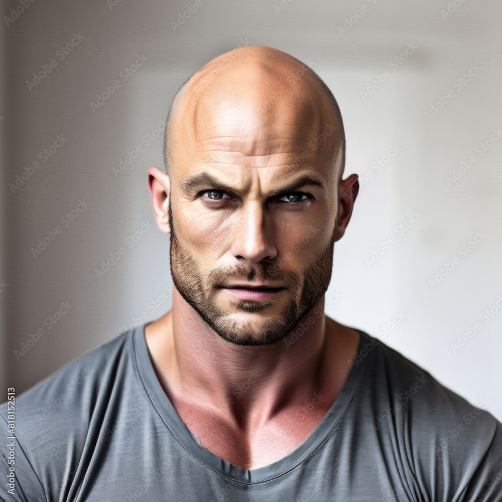 Obraz premium white background humans