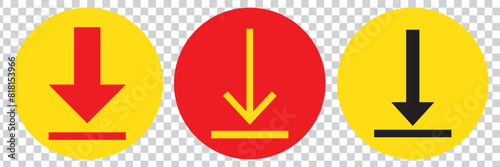 Free Download Download icon vector. Downloading sign. Download icon or install symbol. Downloading button. - GFXLoad