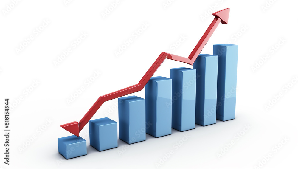 Create a basic bar chart with varied colors on a white backdrop. Create a basic bar chart with varied colors on a white backdrop.