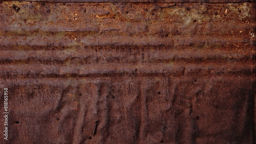abstract background of rusty metal plate