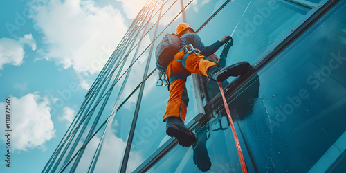 High-Rise Window Cleaning | Urban Building Maintenance