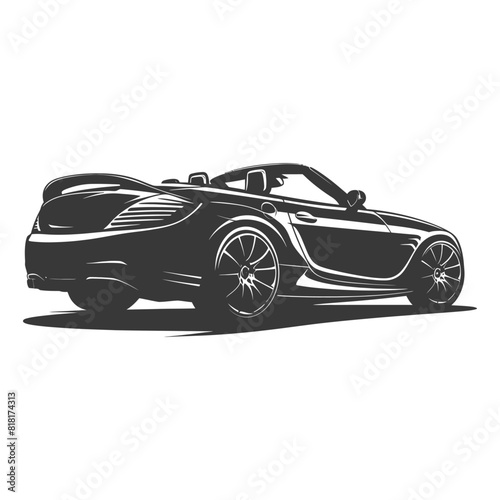 silhouette car velg black color only