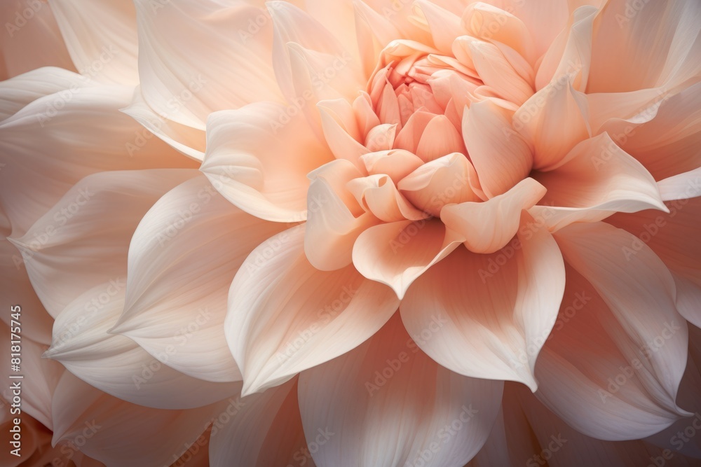 A pink flower petals. Generative AI A pink flower petals. Generative AI