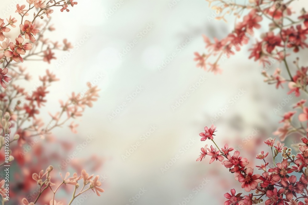 Beautiful Flowers Background, Light Blooming Pattern, Color Flower Mockup, Floral Banner Beautiful Flowers Background, Light Blooming Pattern, Color Flower Mockup, Floral Banner