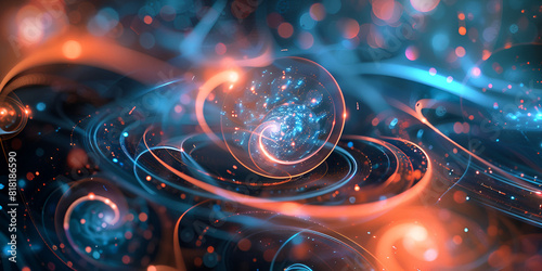 Cosmic Swirls: Mysteries of the Universe
 photo