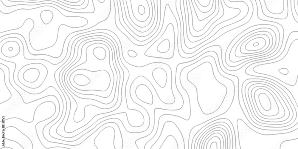 Topographic map background geographic line map with elevation assignments. The black on white contours vector topography stylized height of the lines map. Topographic map background geographic line map with elevation assignments. The black on white contours vector topography stylized height of the lines map.