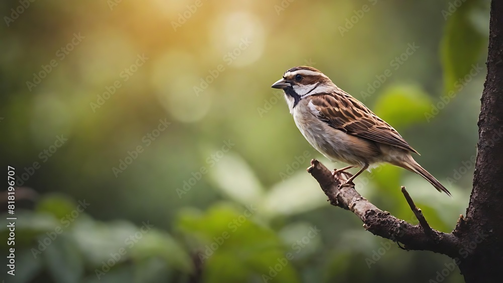 sparrow on a branch sparrow on a branch