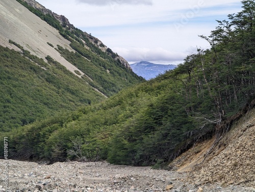 Carretera Austral, Patagonia, Chile, February 2024.
The Aysen Regio, National Park Cerro Castillo. Nordic Patagonia, Río Ibañez, River Ibanez, 
 photo
