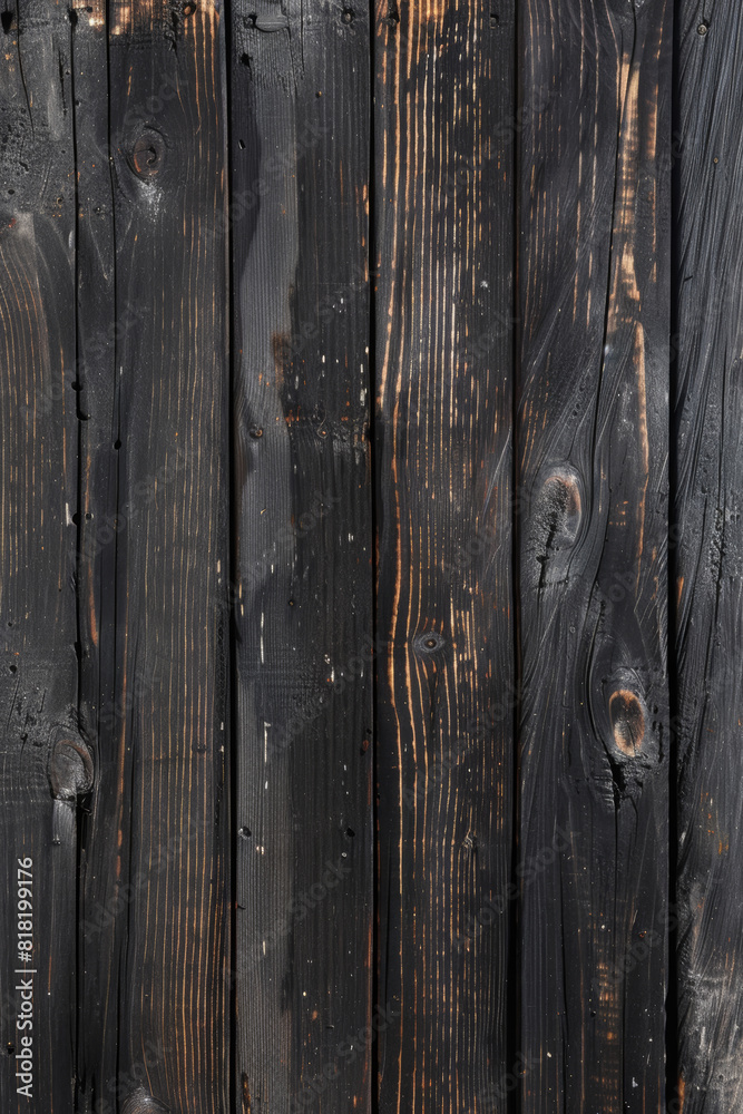 Obraz premium Dark Brown Wooden Background